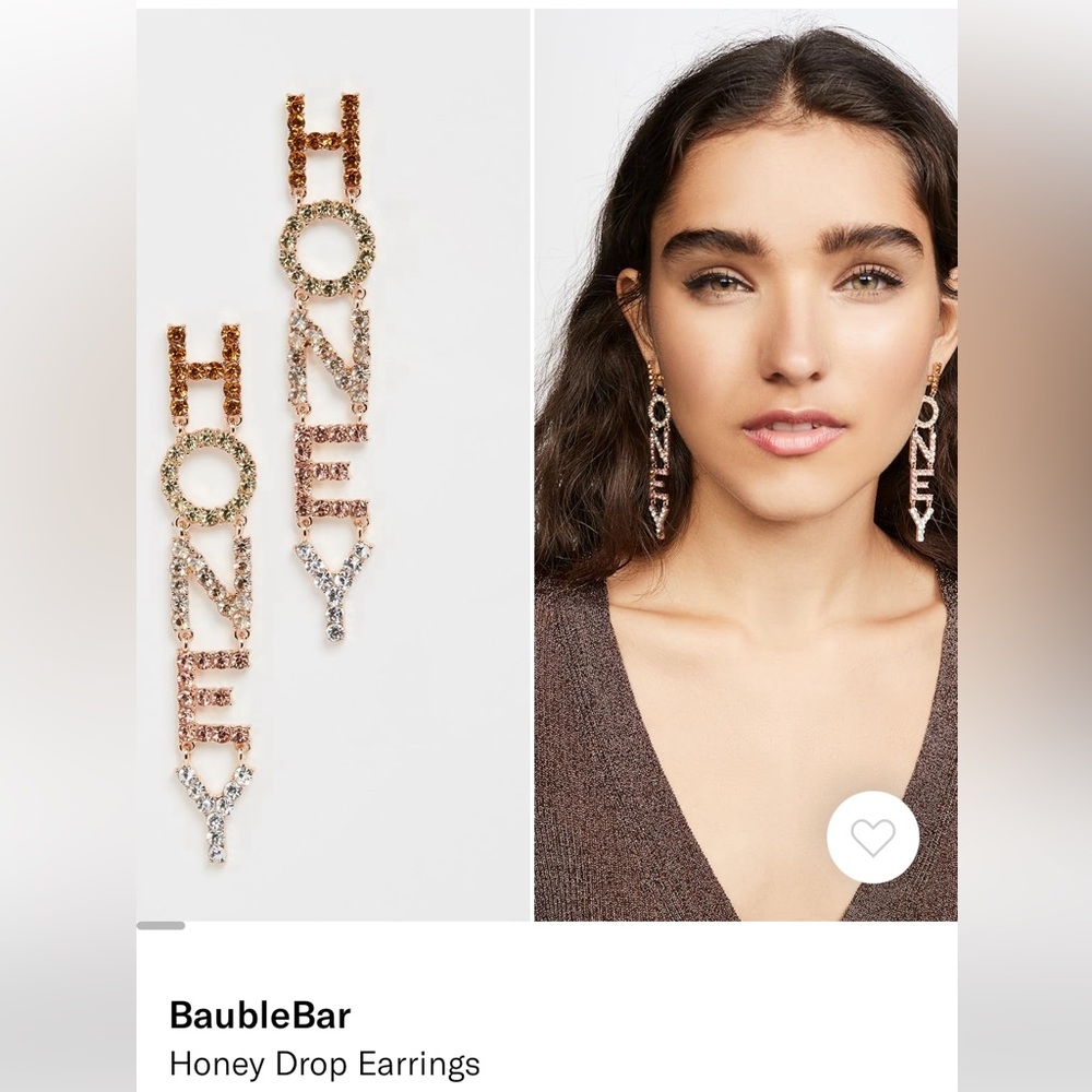 BaubleBar Honey Dangling Earrings